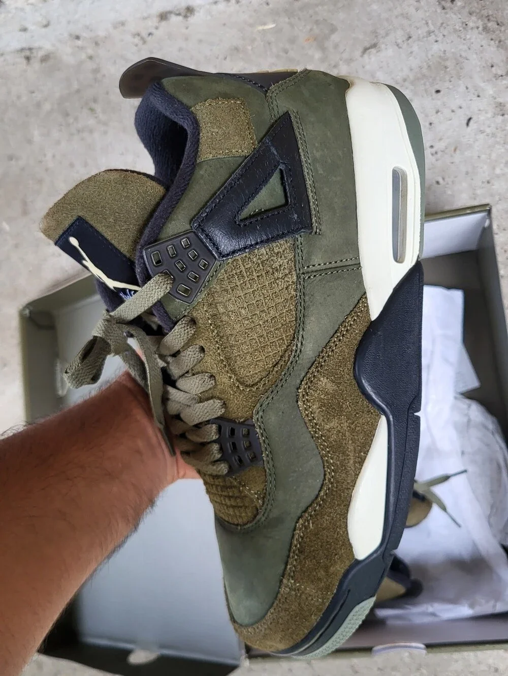 Jordan design olive